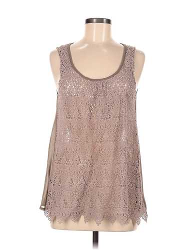 Ryu Women Silver Sleeveless Blouse M