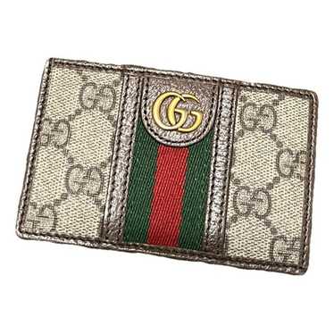 Gucci Ophidia leather card wallet