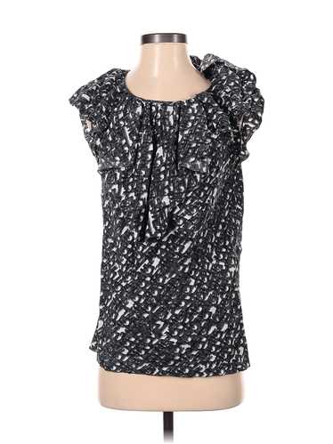 RACHEL Rachel Roy Women Black Sleeveless Silk Top 