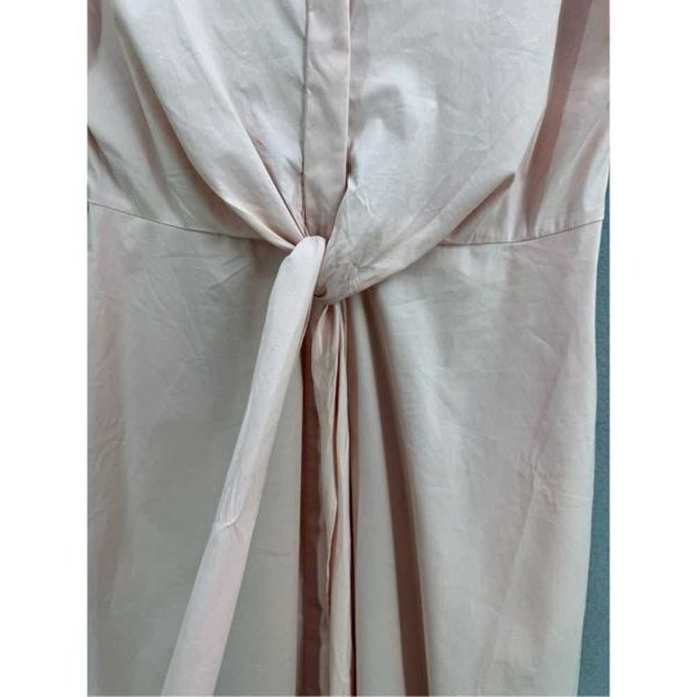 Ralph Lauren Stretch Cotton Shirtdress Tie Front … - image 7