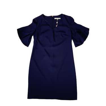 NWT Trina Turk Navy V neck dress