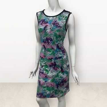 Phoebe Couture Multi Color Sleeveless Dress - image 1