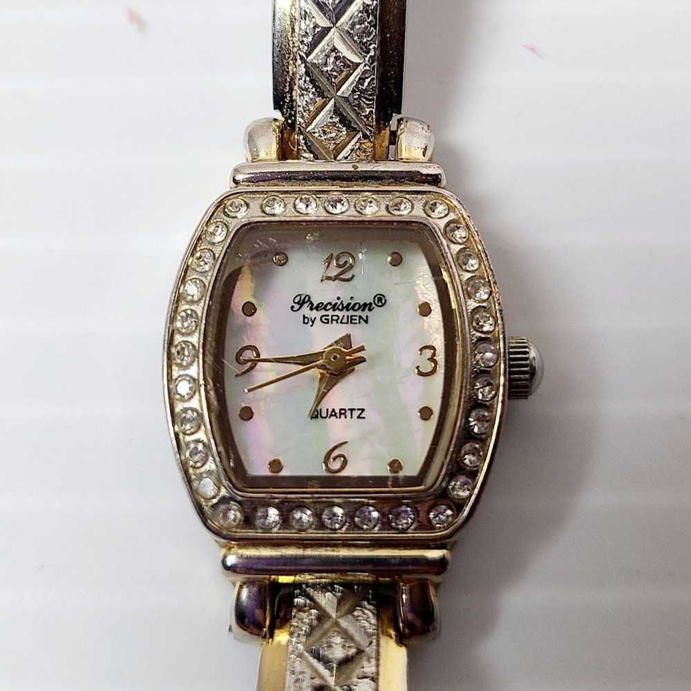 Vintage Precision by GRUEN GP436L Two Tone Quartz… - image 3