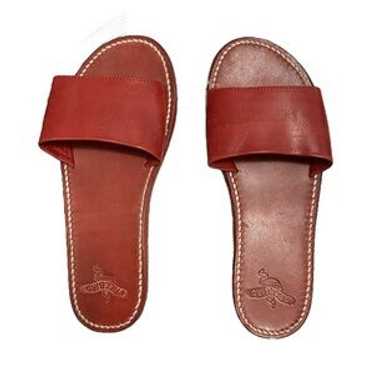 Freebird By Steven Golden Slides In Color Red Siz… - image 1