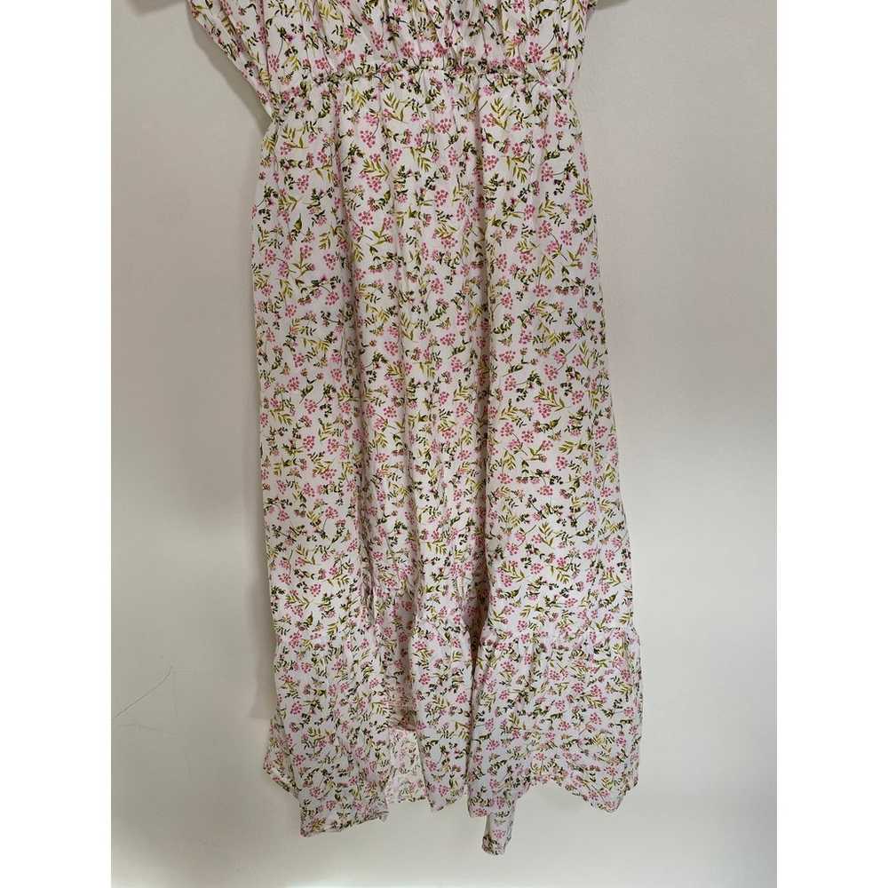 J. Crew Dress Womens 16 Midi Cottage Boho Floral … - image 3