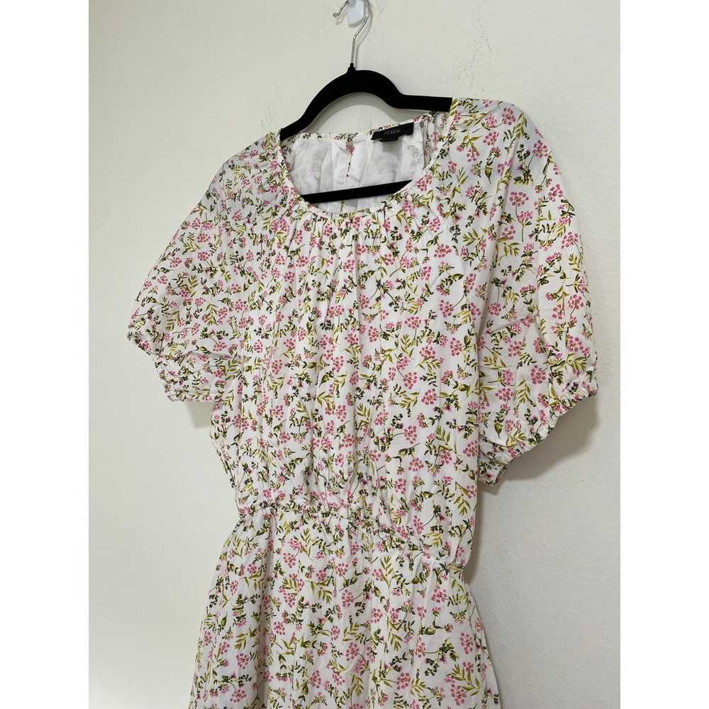 J. Crew Dress Womens 16 Midi Cottage Boho Floral … - image 4