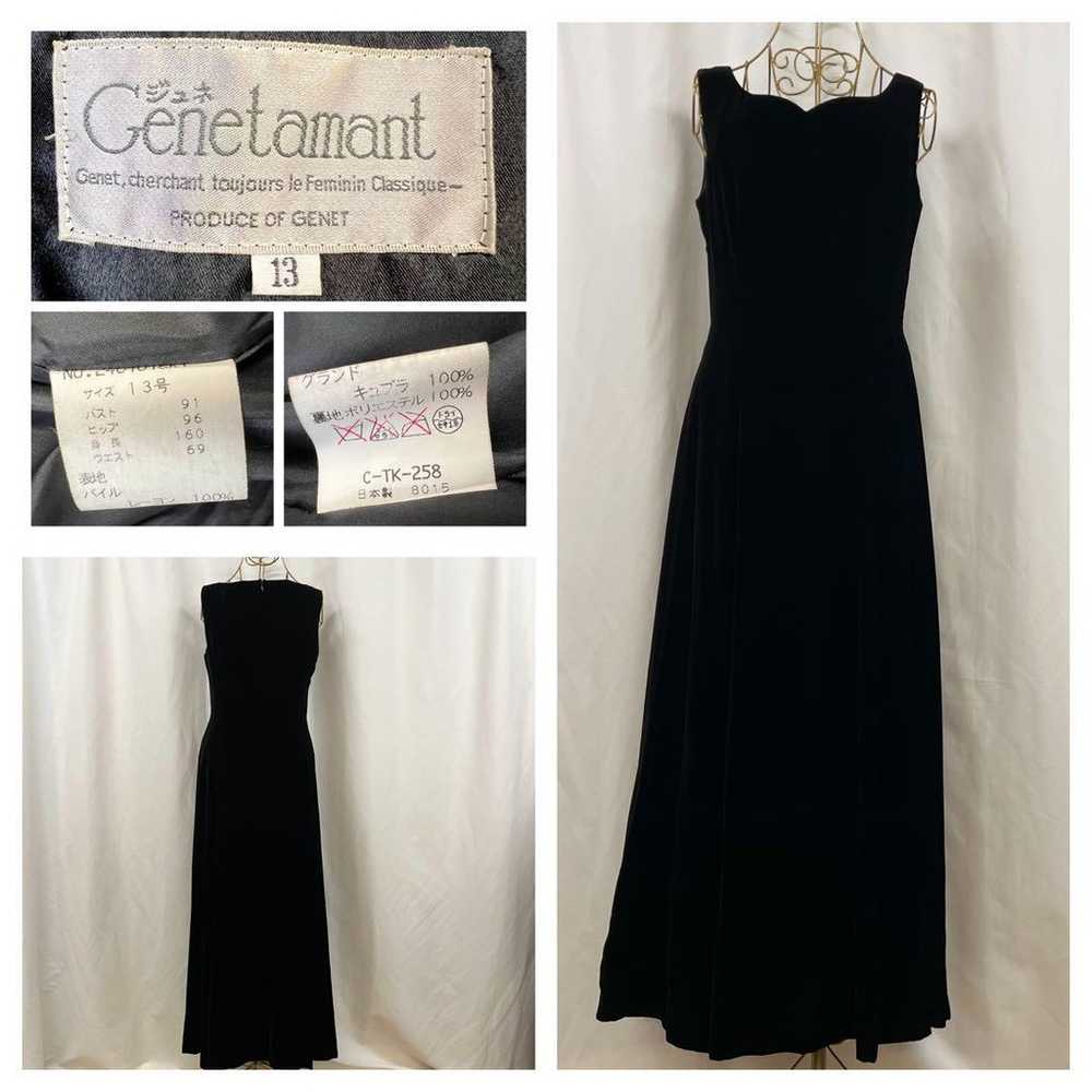 Genetamant Black Long Dress 13 - image 1