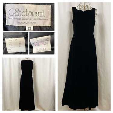 Genetamant Black Long Dress 13 - image 1