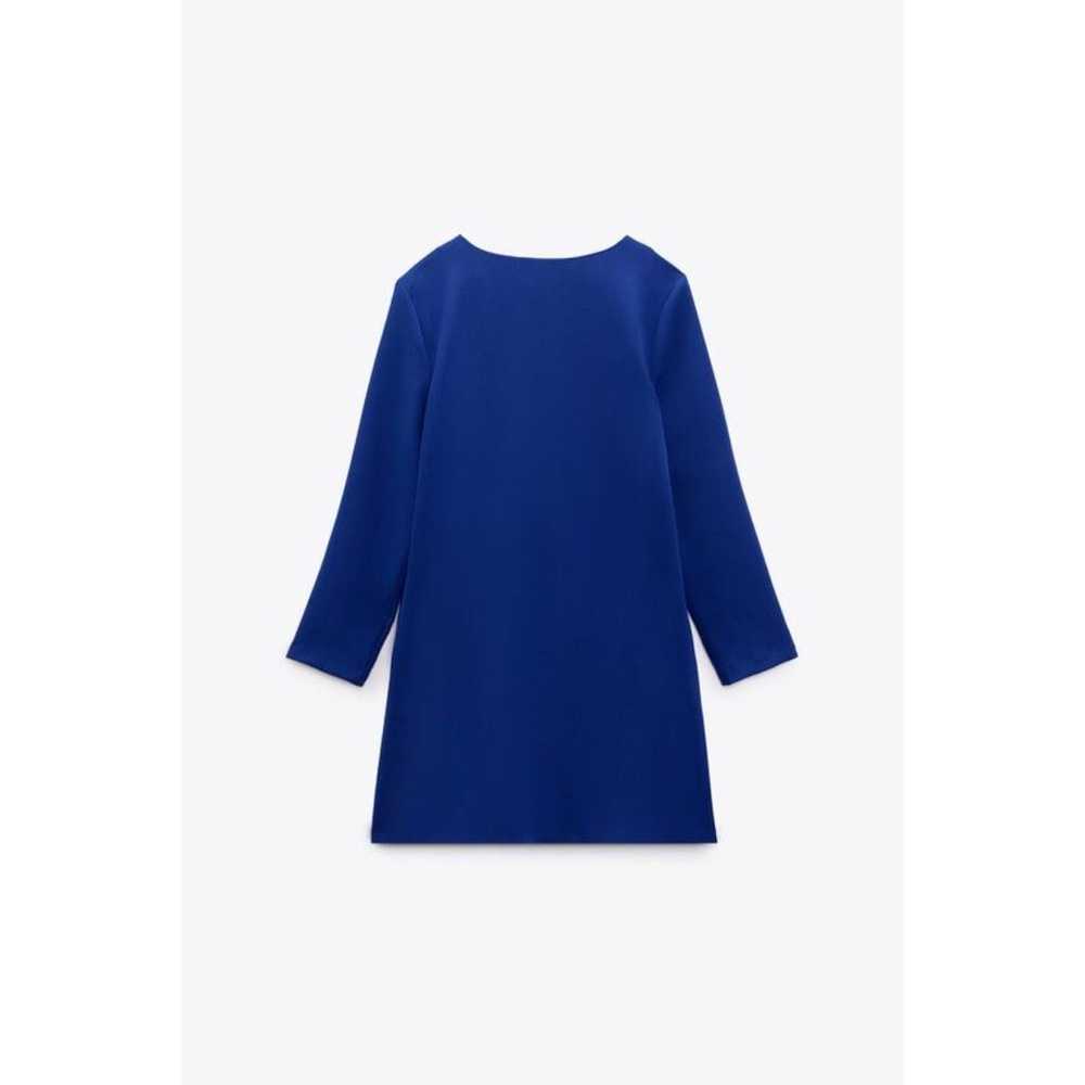 Royal Blue Zara V-Neck Button Shoulders Long Slee… - image 9