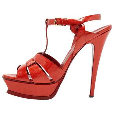 Yves Saint Laurent Patent leather sandal