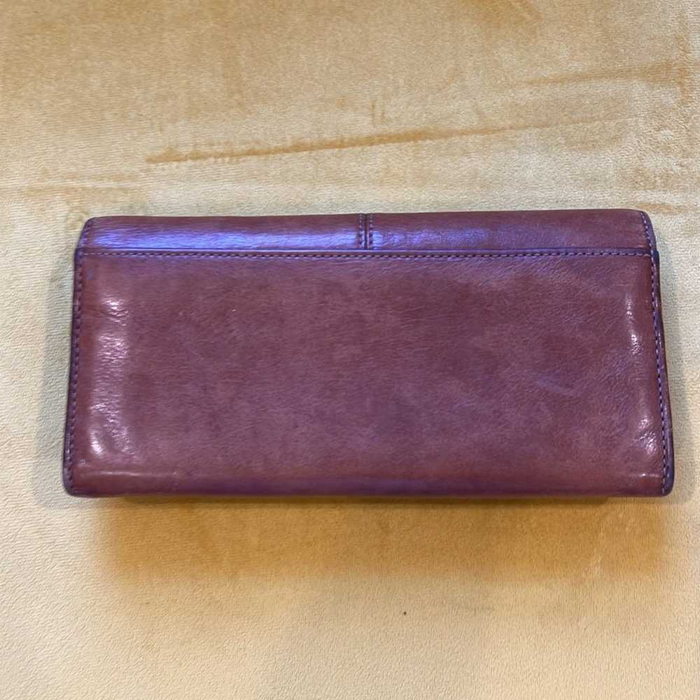 Vintage Coach leather turnlock wallet - image 4