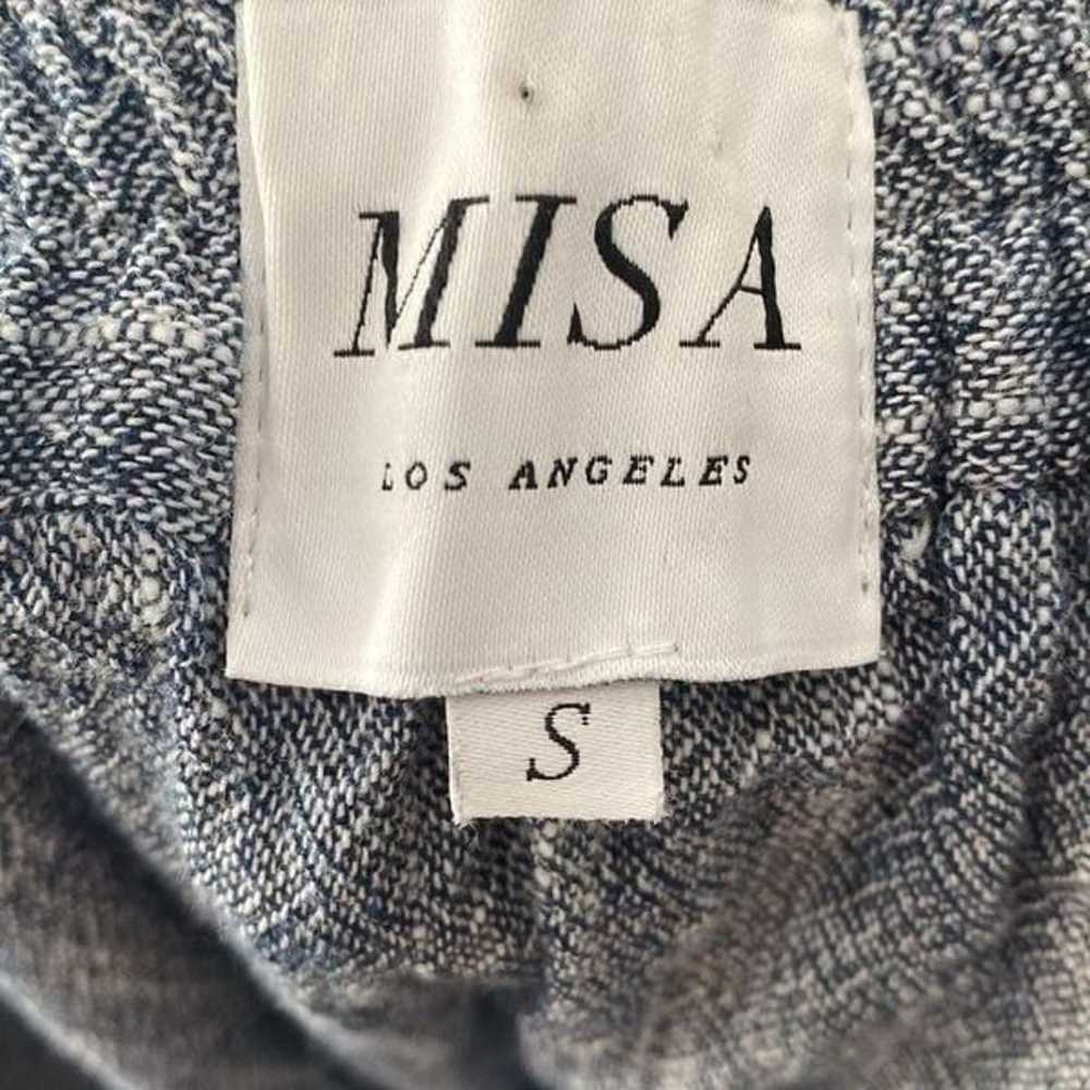 Misa Los Angeles Vanessa Denim Off Shoulder Mini … - image 7