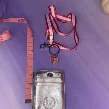 Vs  PINK VINTAGE WALLET LANYARD