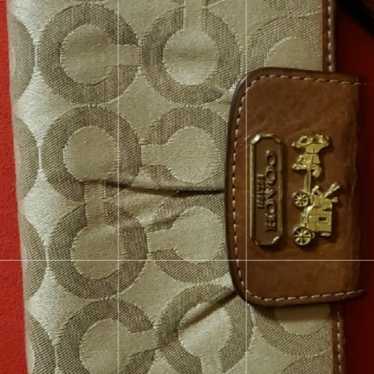 Coach Signature Vintage Wallet