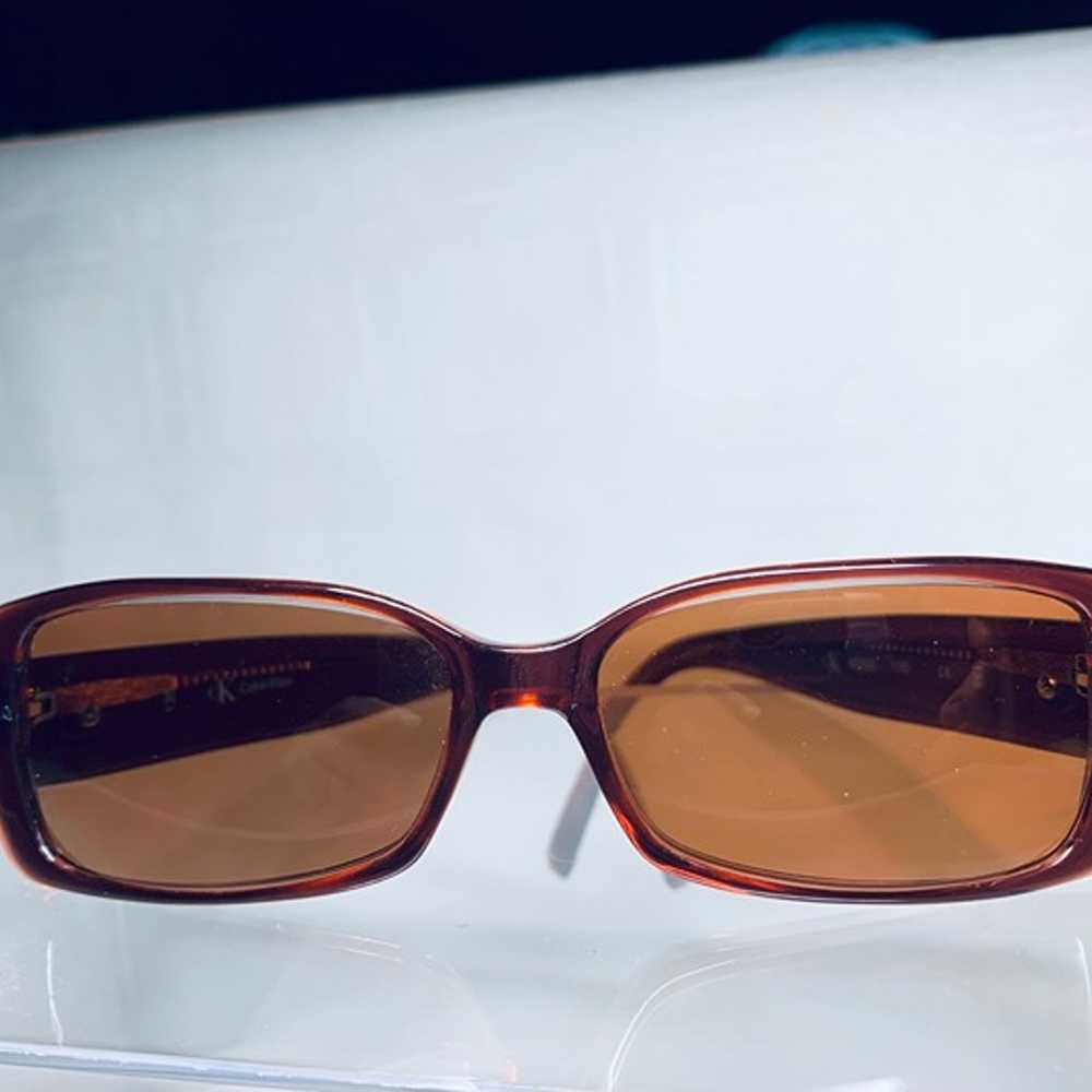 Calvin Klein 4035S Women's Brown Vintage Sunglass… - image 8