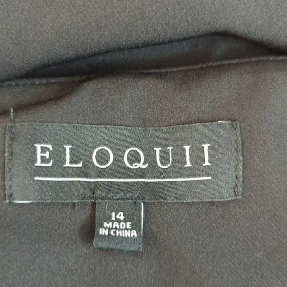 Eloquii Cape Dress Black 14 party cocktail Busine… - image 6