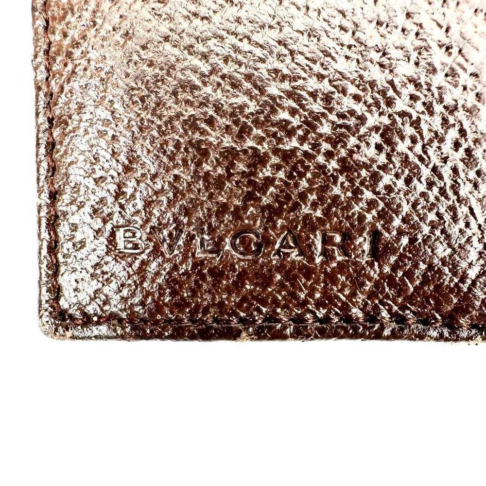 Bvlgari BVLGARI Folding Wallet Logo - image 8