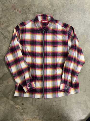 Supreme Supreme Flannel Zip Up Flannel