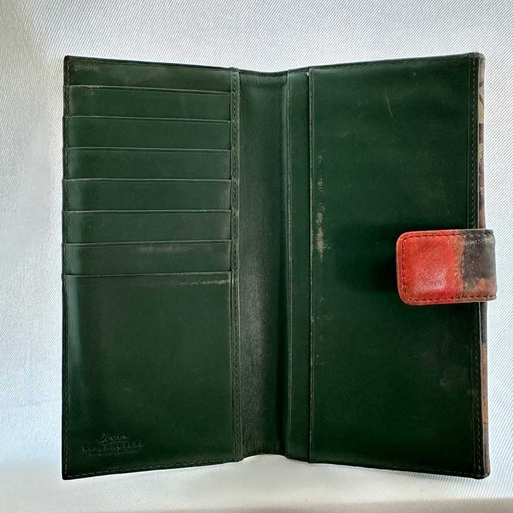 Icon Los Angeles Leather Wallet Vintage Old Shack… - image 4