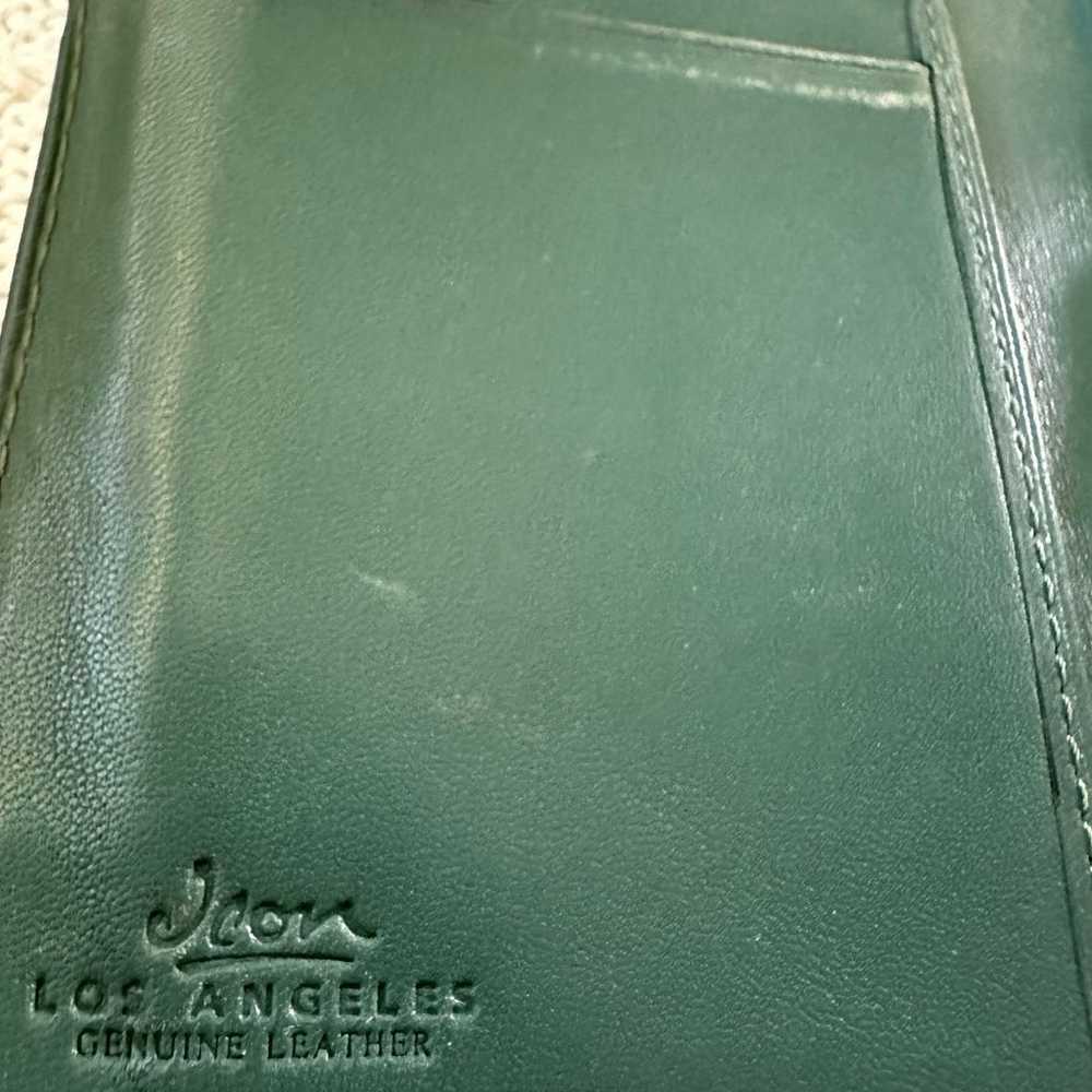 Icon Los Angeles Leather Wallet Vintage Old Shack… - image 5