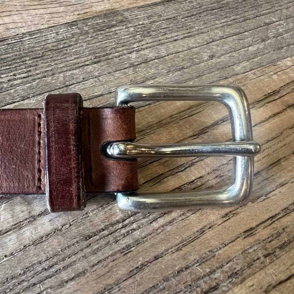 Vintage Trafalgar Old West Leather Belt W/ Buffal… - image 10