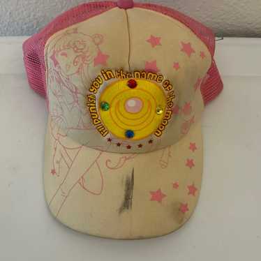 Rare Vintage Y2k Anime Sailor moon trucker hat