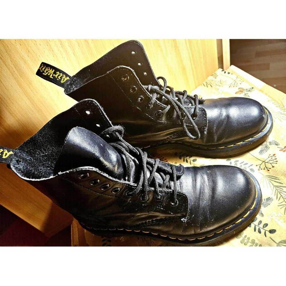 Dr. Martens 1490 (10 eye) leather lace up boots - image 4