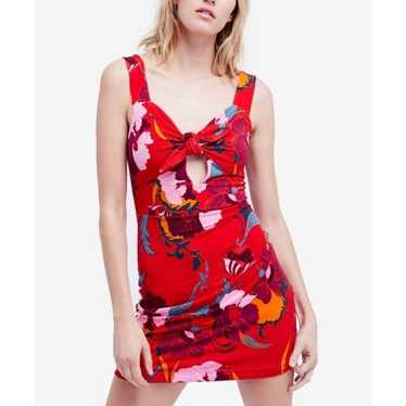 FREE PEOPLE
Sweet Cherry Cutout Mini Dress