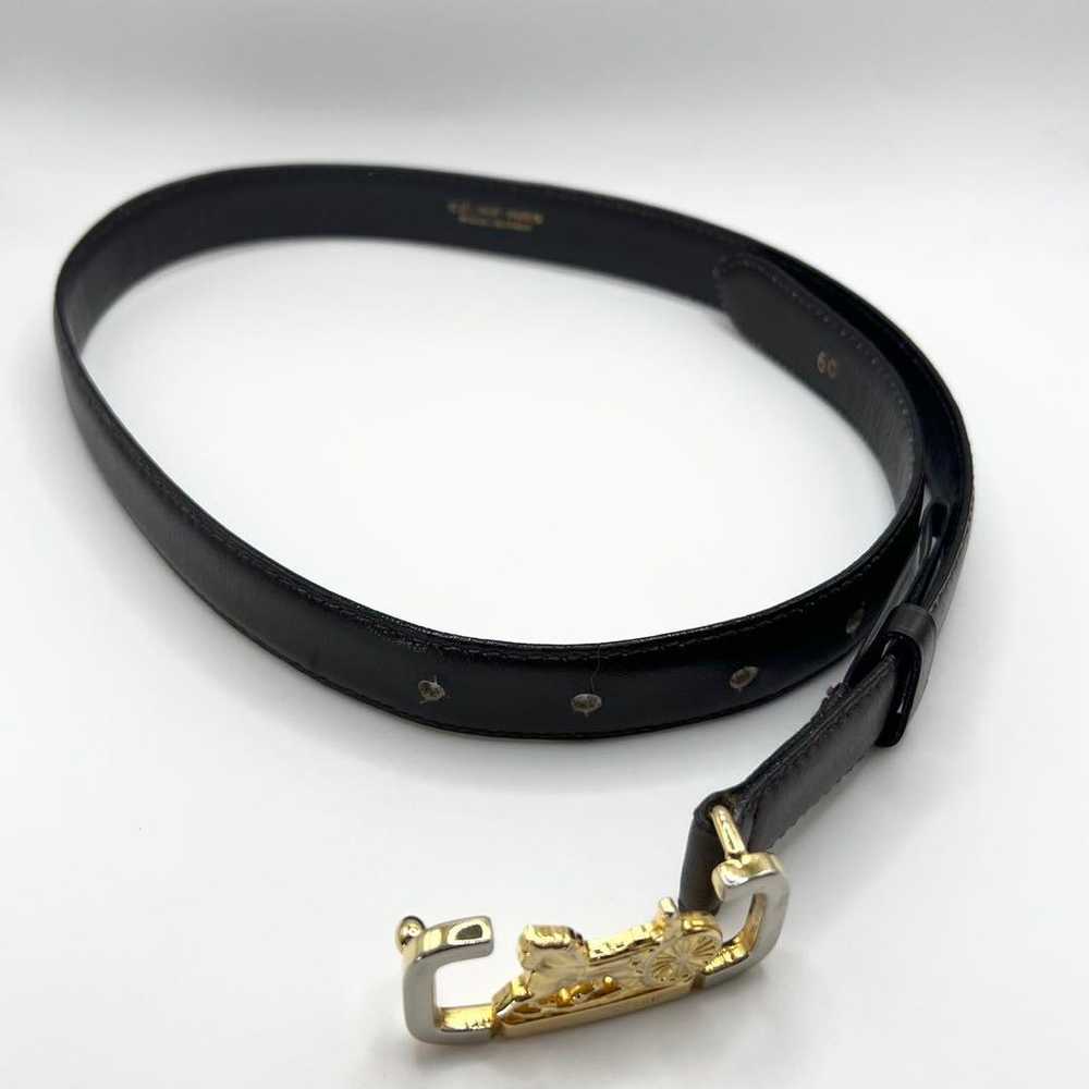 CELINE Belt Dark Brown Horse-drawn Carriage Buckl… - image 3