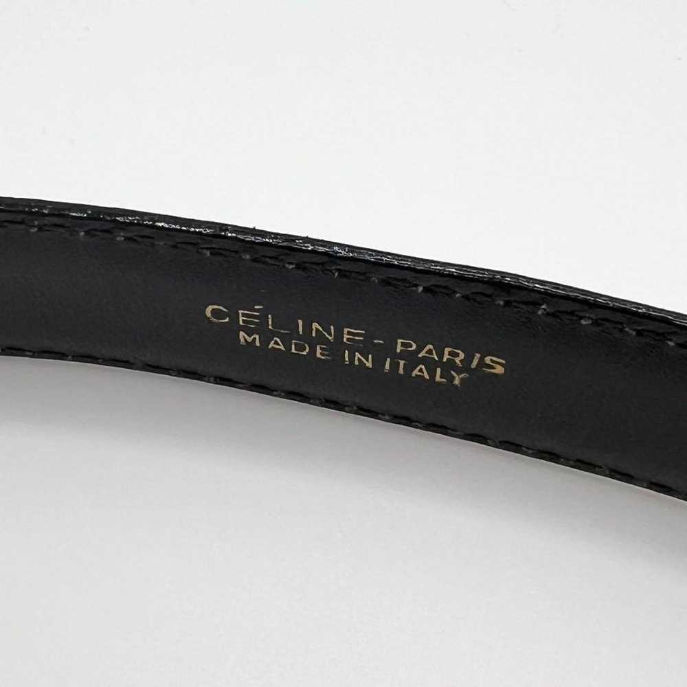 CELINE Belt Dark Brown Horse-drawn Carriage Buckl… - image 4