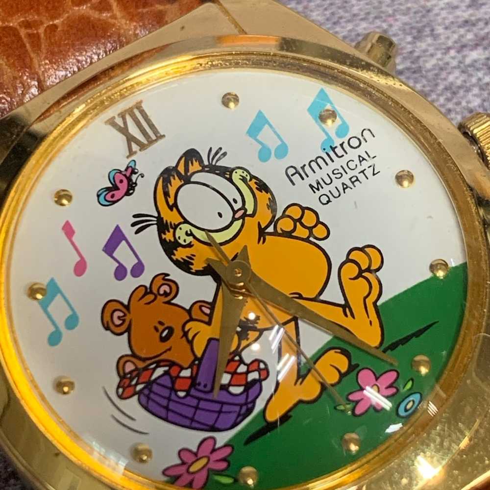 Vintage Garfield melody watch - image 10