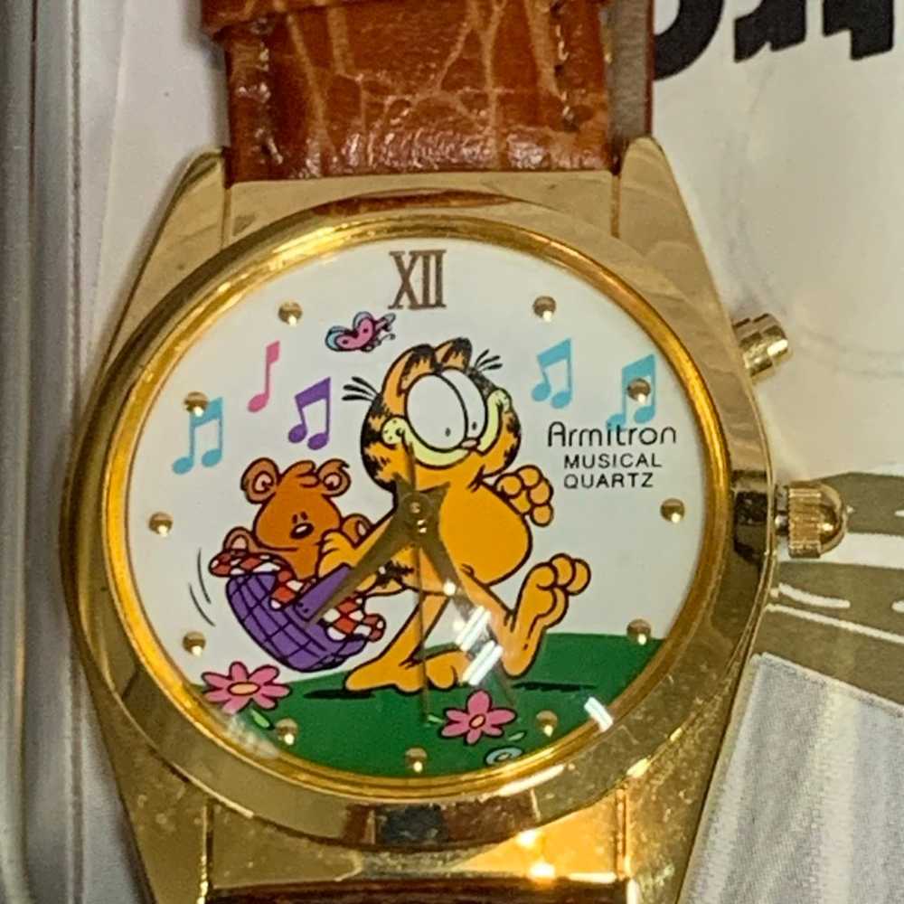 Vintage Garfield melody watch - image 5