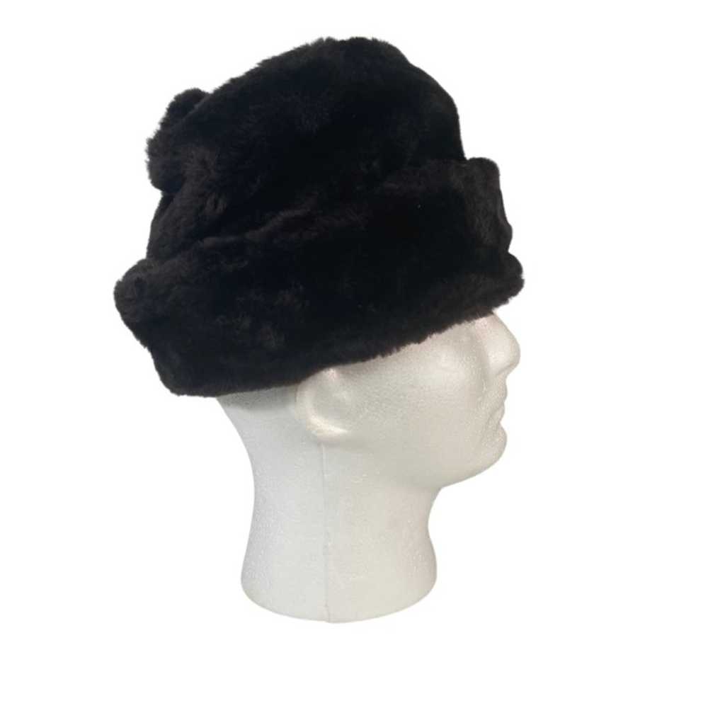 Vintage Faux Fur Trapper Hat Small Made in USA - image 4