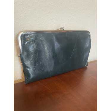 Hobo Leather Double Frame Clutch Wallet, Lauren, … - image 1