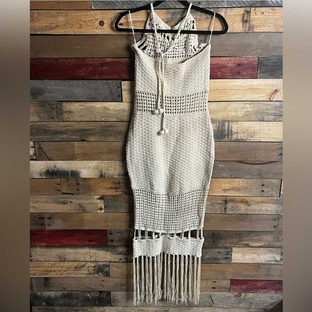 Zara Crochet Halter Top Dress (Bloggers Favorite)… - image 2