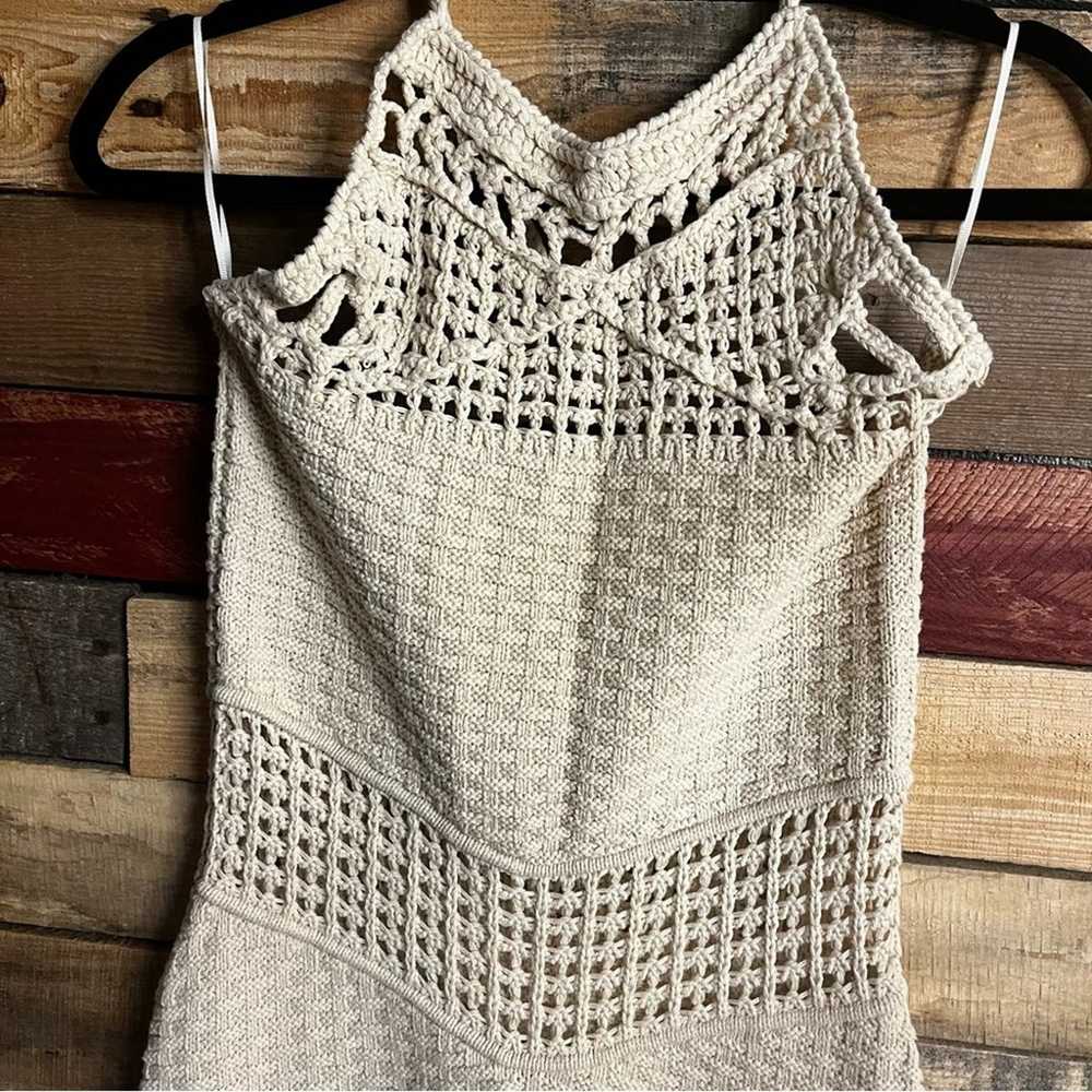 Zara Crochet Halter Top Dress (Bloggers Favorite)… - image 3