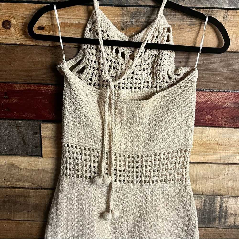 Zara Crochet Halter Top Dress (Bloggers Favorite)… - image 7