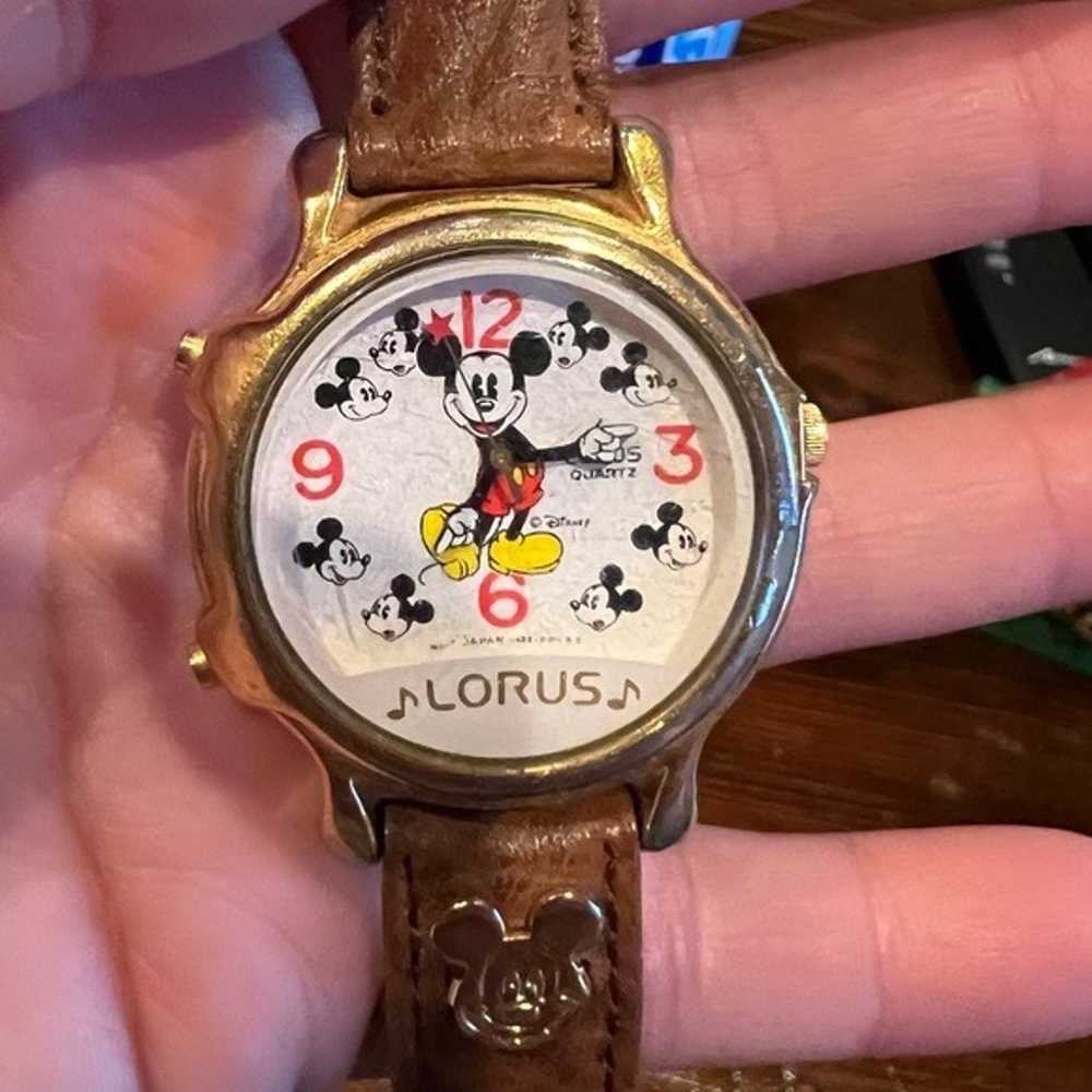 Vintage Disney Lorus by Seiko Mickey Mouse V422-0… - image 1