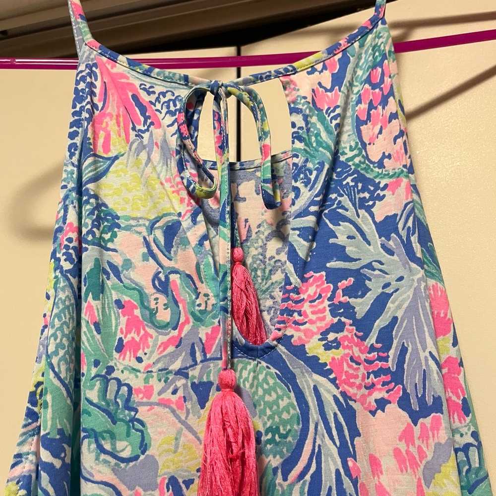 Lilly Pulitzer Margot swing halter dress mermaid … - image 7