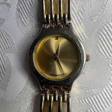 Movado gold watch for women