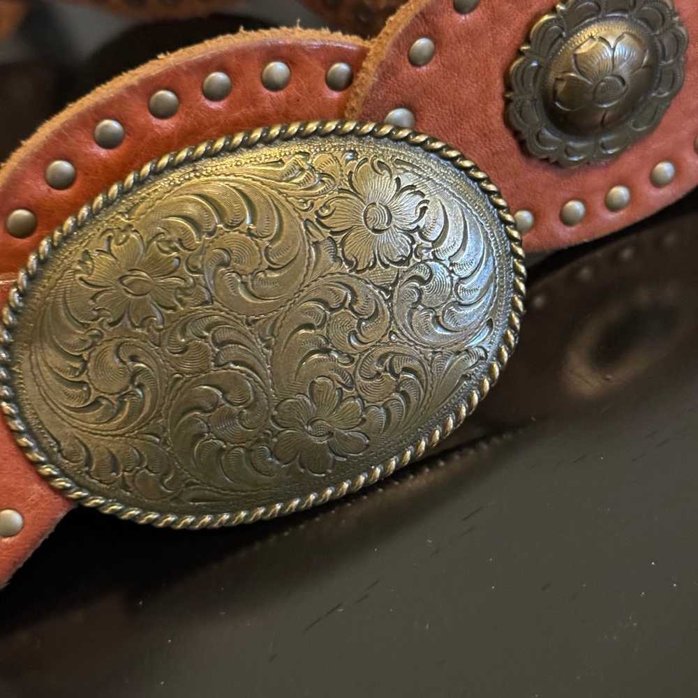 Fossil Vintage Leather Belt - image 3