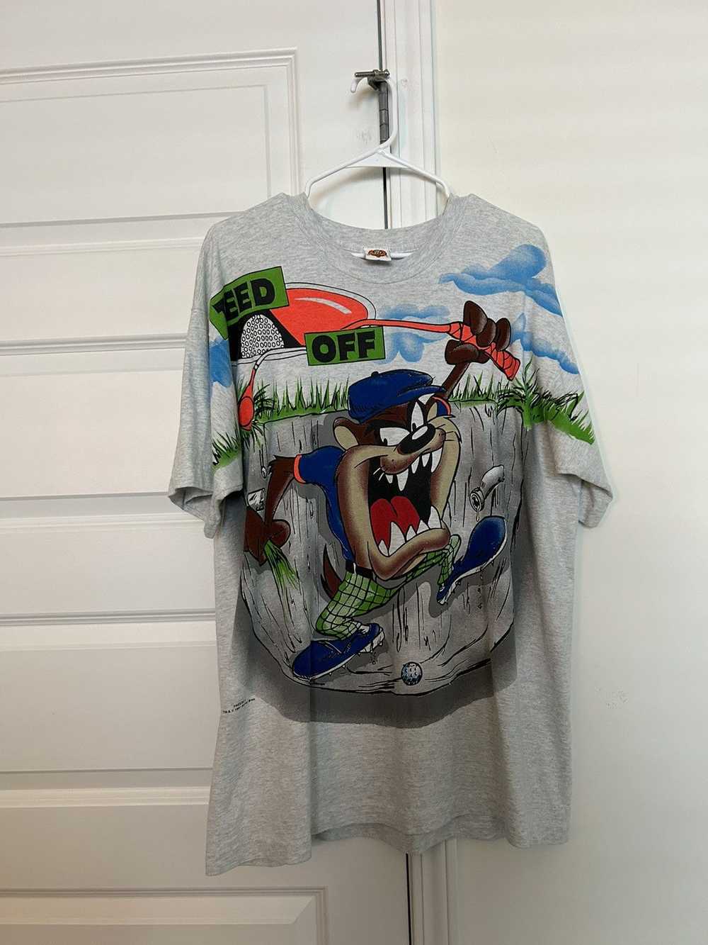 Band Tees × Vintage × Warner Bros Rare vintage ao… - image 1