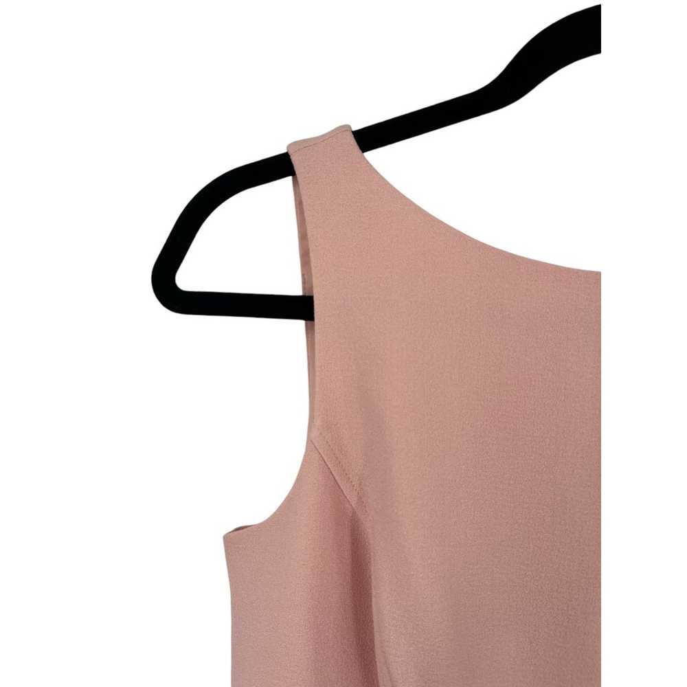 Eliza J Dress Bateau neck fit & flare pink size 4 - image 2