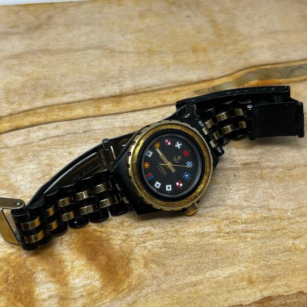 Vintage Pulsar Nautical Flag Quartz Watch - image 2