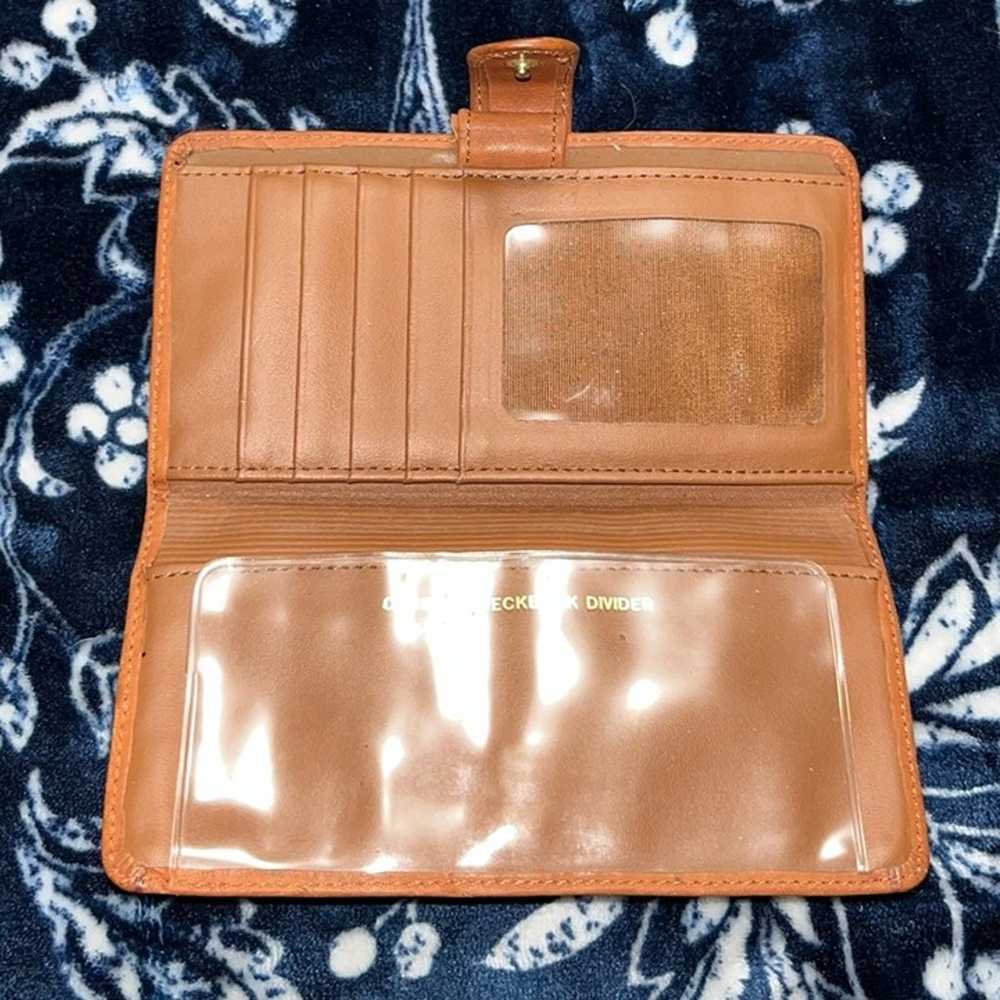 Vintage Princess Garner Genuine Leather Checkbook… - image 5