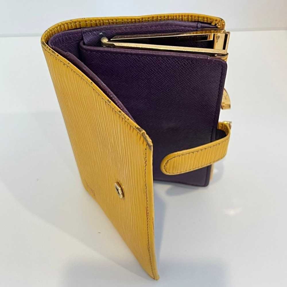 Vintage EPI Leather Louis Vuitton Wallet - image 4