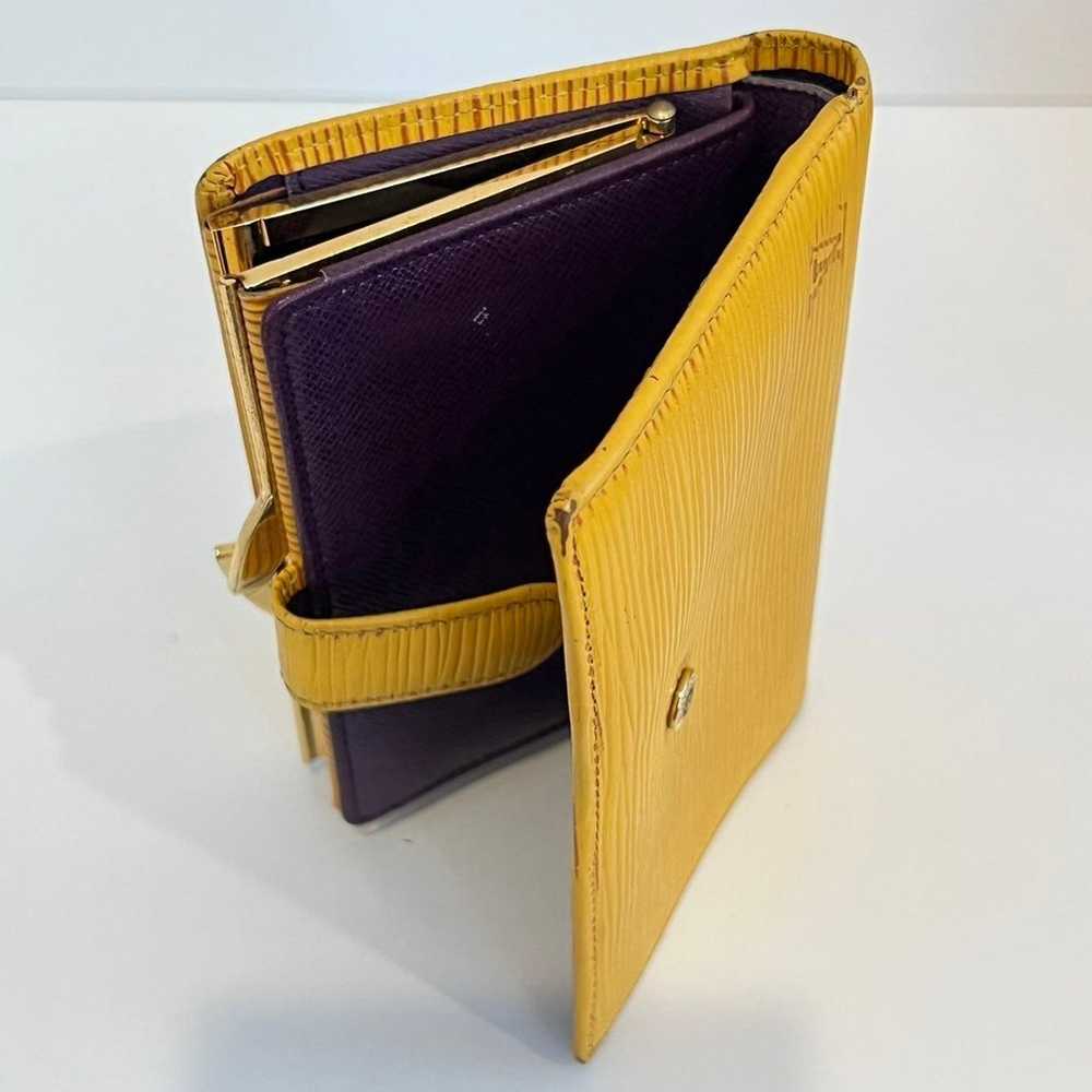 Vintage EPI Leather Louis Vuitton Wallet - image 5