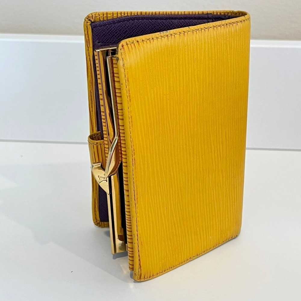 Vintage EPI Leather Louis Vuitton Wallet - image 9