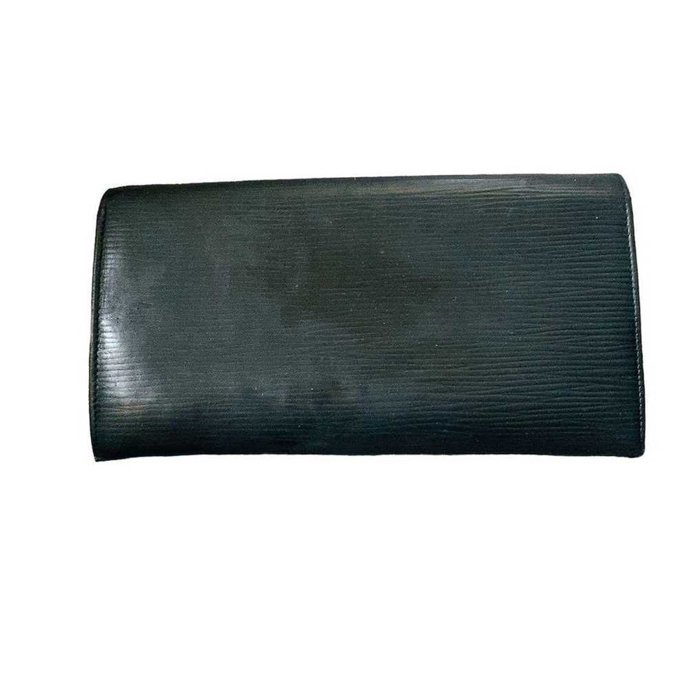 VUITTON Louis Vuitton Epi long wallet Black - image 3