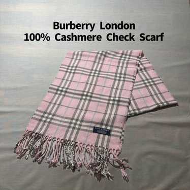 BURBERRY: Yellow, Nova shops Check 100% Wool Scarf With Fringe 44